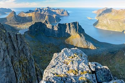 Vue panoramique - Île de Senja - Lofoten - Norvège