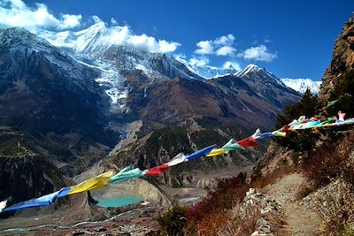 Près du village de Manang - Annapurna - Népal