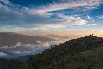 Lever de soleil, Kanchenjunga - Nepal