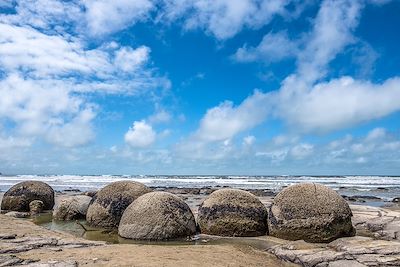 Moeraki Boulders - Nouvelle Zélande