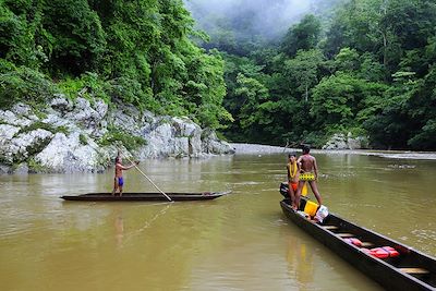 Pecheurs de la communauté des Emberas- Panama