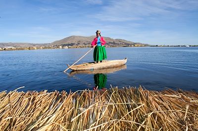 Lac Titicaca au Pérou 