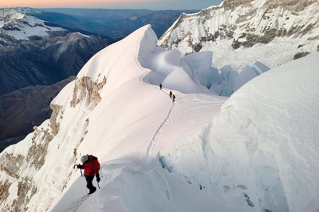 Voyage Alpamayo (5947m) et Chopicalqui (6354m)