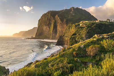 Falaises - Faial - Municipalité de Santana - Île de Madère - Portugal