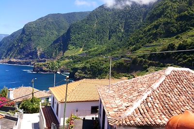 Vue de la maison - Madère - Portugal