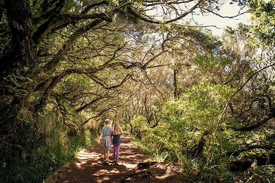 Randonnée en famille - Levada - Rabaçal - Madère - Portugal