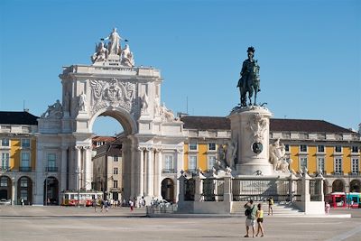 La Praça do Comércio - Lisbonne - Portugal