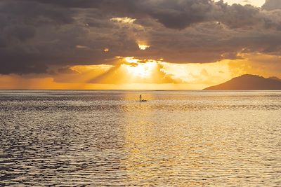 Paddle - tahiti - Polynésie française