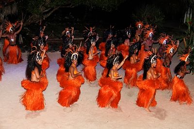 Dîner-spectacle au Tiki Village - Moorea - Polynésie