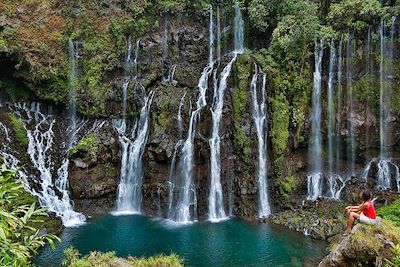 Cascade - Rivière Langevin - Ile de la Réunion