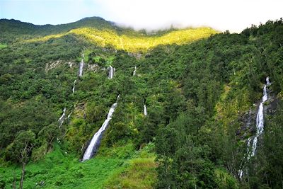 Le voile de la mariée à Salazie- La Réunion