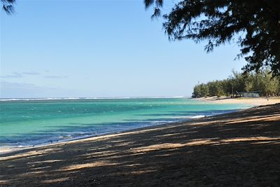 La plage de l'Ermitage sur le lagon - La Réunion