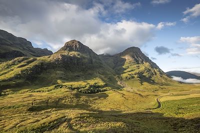 Les Three Sisters dans le Glen Coe - Ecosse 