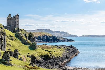 Gylen Castle - Ile de Kerrera  - Ecosse - Royaume-Uni