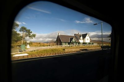 West Highland Line - Gare de Corrour - Ecosse - Royaume-Uni