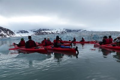 Kayak et canoë Spitzberg