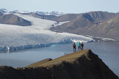 Face au glacier - Spitzberg 