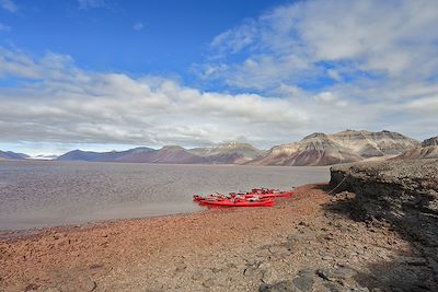 Kayak - Nordfjorden - Spitzberg - Norvège