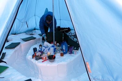 Ski à pulka au Spitzberg - Norvège