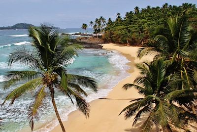 Plage de Porto Alegre - Sao Tomé