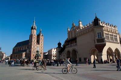 Dans les rues de Cracovie - Pologne