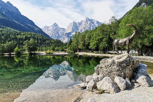 Voyage Le lac de Bled et la Soca à vélo en famille