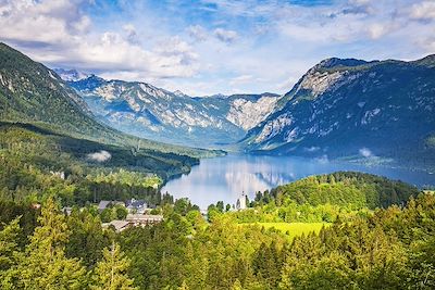 Vue sur le lac de Bohinj - Parc national du Triglav - Slovénie