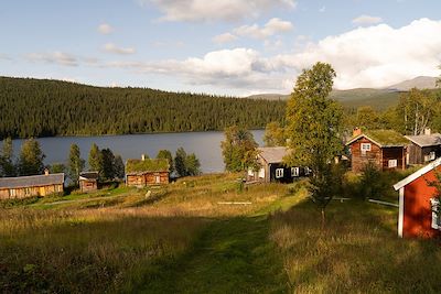 Village Sami - Laponie suédoise - Suède