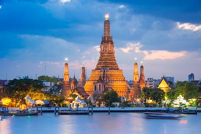 Le temple Wat Arun - Bangkok - Thaïlande