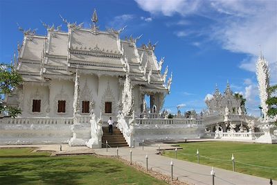 Wat Rong Khun, temple Blanc - Chiang Rai - Thaïlande