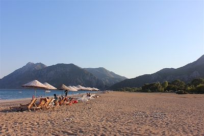 Plage de la côte lycienne - Turquie