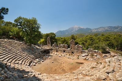 Amphithéatre - Phaselis - Côte lycienne - Turquie