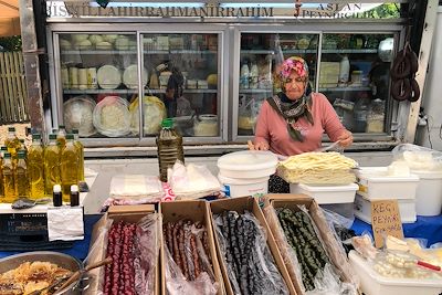 Marché à Olympos - Turquie