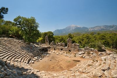 Amphithéatre - Phaselis - Côte lycienne - Turquie