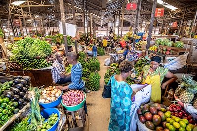 Marché de Kimironko, Kigali - Rwanda