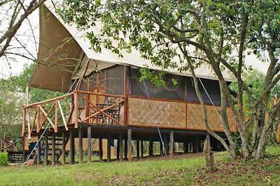 The Bush Lodge - Parc National Queen Elizabeth - Ouganda