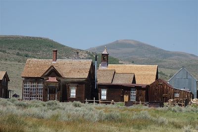 La ville fantôme de Bodie en Californie  - Etats-Unis