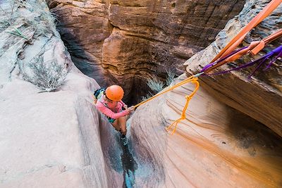 Canyoning dans  Zion National Park