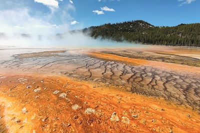 Grand Prismatic Spring - Parc national de Yellowstone - Wyoming - Etats-Unis