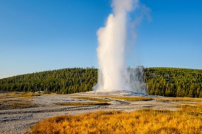 Geyser Old Faithful - Yellowstone - Etats-Unis