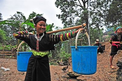 Ethnie des Lolo noirs - Province de Cao Bang - Vietnam